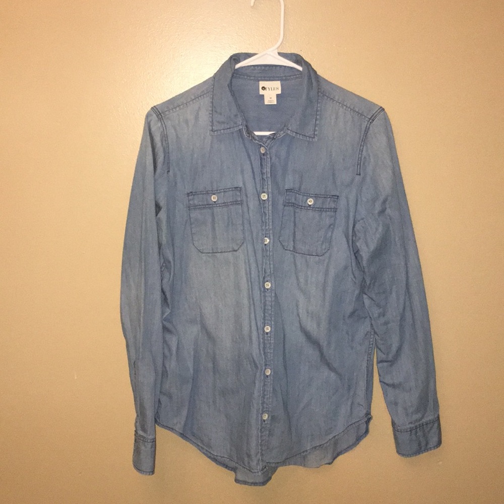 Denim Top (Long Sleeve)